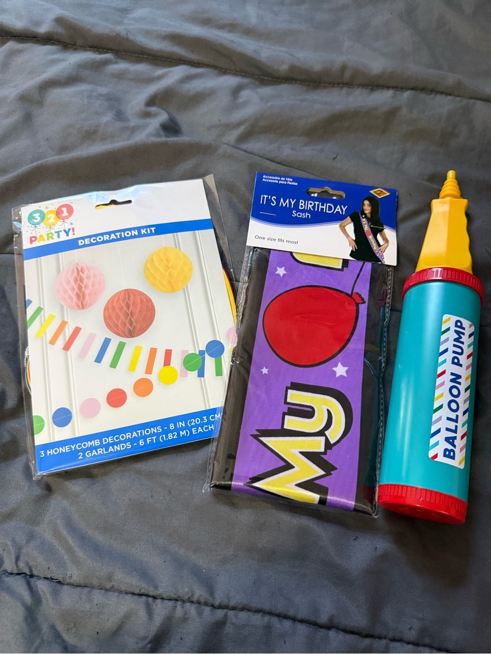 Birthday Party Decor and supplies bundle